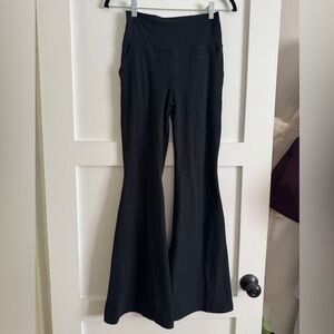Beyond yoga High-Waist Black Flare Yoga Pants